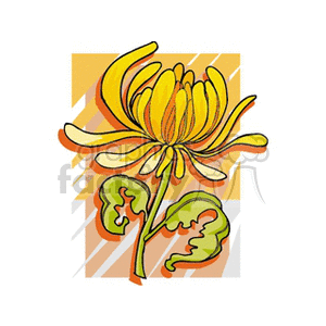 fallflower clipart. Royalty-free image # 152506
