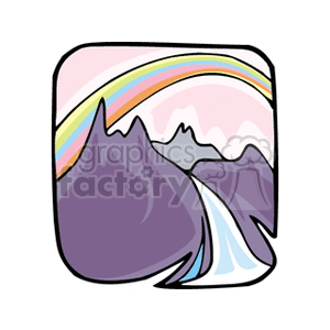 rainbow clipart. Commercial use image # 152556