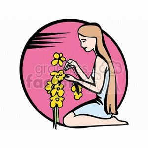 girl30 clipart. Royalty-free image # 154352