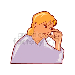thinking400 clipart. Commercial use image # 154984