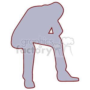 thinking408 clipart. Commercial use image # 154992