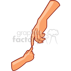 hand-touch300 clipart. Commercial use image # 158030