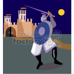 knight009 clipart. Commercial use image # 159270