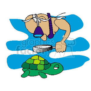 MARINEBIOLOGIST01 clipart. Commercial use image # 159692