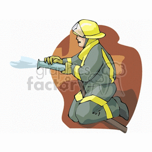   firmen fire fighter fireman firefighters  nozzleman.gif Clip Art People Occupations 