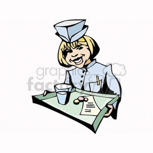 nursesaide3 clipart. Commercial use image # 160361