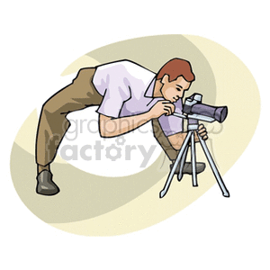 photographer clipart. Commercial use image # 160389
