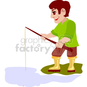  people working occupational fishing fish fishermen  Clip Art People Occupations 