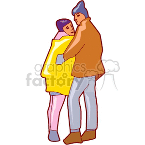 couple410 clipart. Commercial use image # 161816
