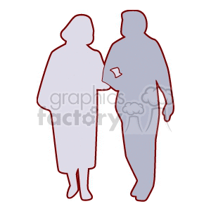   couples couple family romance people love silhouette silhouettes  couple424.gif Clip Art People Romance 