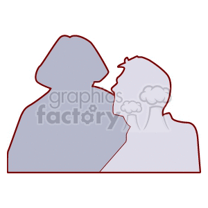   couples couple family romance people love silhouette silhouettes  couple426.gif Clip Art People Romance 