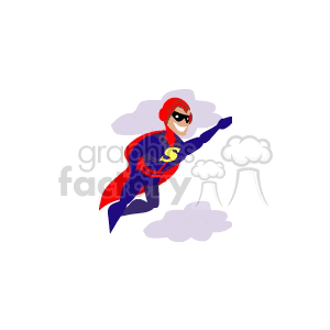 1004superhero010 clipart. Commercial use image # 162341