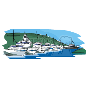 yachts clipart.