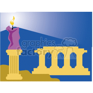 GREEKLIGHTHOUSE clipart. Commercial use image # 162879