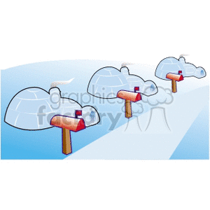 igloos clipart. Royalty-free image # 162925