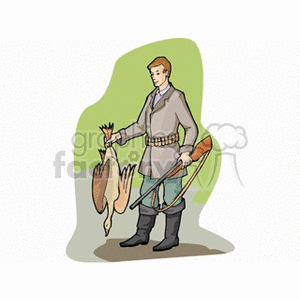 chasseur clipart. Commercial use image # 163851
