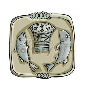 fish design clipart. Commercial use image # 164250