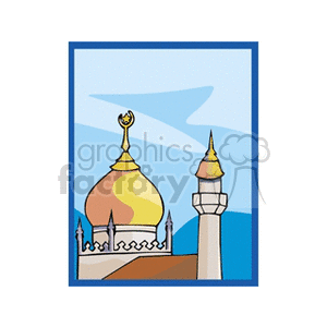 cathedralislam3 clipart. Royalty-free image # 164292
