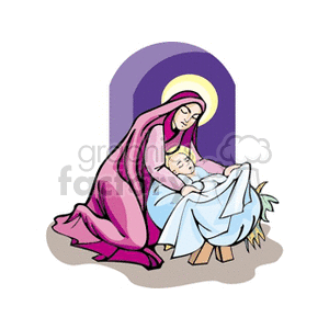 nativity clipart. Royalty-free image # 164425