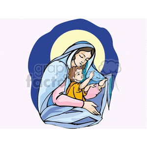 saintedmother2 clipart. Commercial use image # 164533