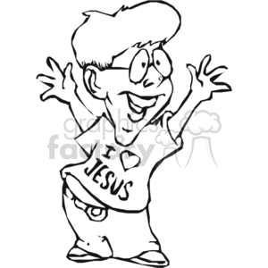 Christian029_ssc_bw_ clipart. Commercial use image # 164617