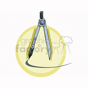   compass circle circles science tools drafting architecture  dividers2.gif Clip Art Science 