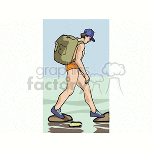 outdoorsman clipart. Royalty-free image # 168062