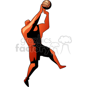   basketball basketballs player players  PSS0102.gif Clip Art Sports Basketball 
