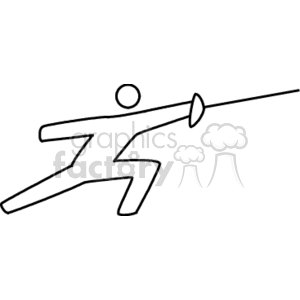fencing701 clipart. Royalty-free image # 168855