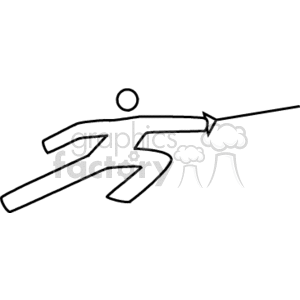 fencing707 clipart. Royalty-free image # 168861