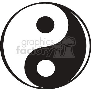 Yin and Yang clipart. Commercial use image # 169449