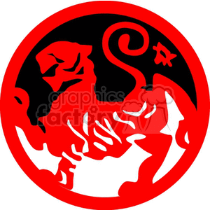   chinese symbol symbols ying yang good bad Clip Art Sports Martial Arts 