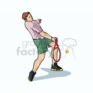 tennisplayer4 clipart. Royalty-free image # 170031
