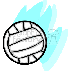 Volleyball clipart. Royalty-free image # 170064
