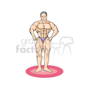   bodybuilder bodybuilders muscle muscles fitness exercise exercising  athlete8.gif Clip Art Sports Weight Lifting 