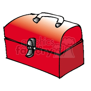   tool tools box toolbox toolboxes  TOOLCHESTSMALL01.gif Clip Art Tools 