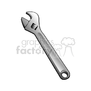 Crescent wrench clipart. Royalty-free image # 170426