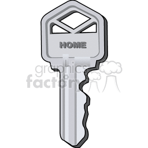house key clipart. Royalty-free image # 170665