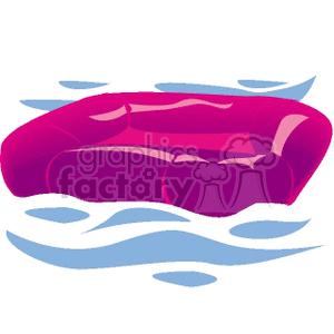 inflatable pool chair clipart. Royalty-free image # 171067