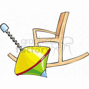 babychair clipart. Royalty-free image # 171111