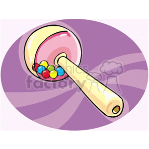   toy toys rattle rattles baby  bauble.gif Clip Art Toys-Games 