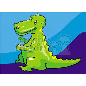 crocodile clipart. Royalty-free image # 171179