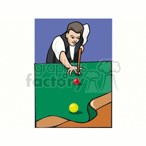 billiards clipart. Royalty-free image # 171584