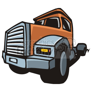 semi truck clipart. Commercial use image # 173004