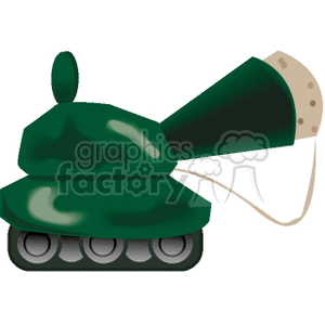 toy cork tank clipart. Royalty-free image # 173554