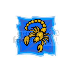 scorpion_SP0008 clipart. Commercial use image # 173961