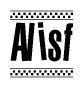 Alisf Nametag clipart. Commercial use image # 268647