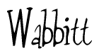 Wabbitt clipart. Commercial use image # 367974