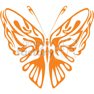 butterfly Orange clipart. Commercial use image # 368364