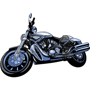 Motorcycle clipart. Royalty-free image # 369879